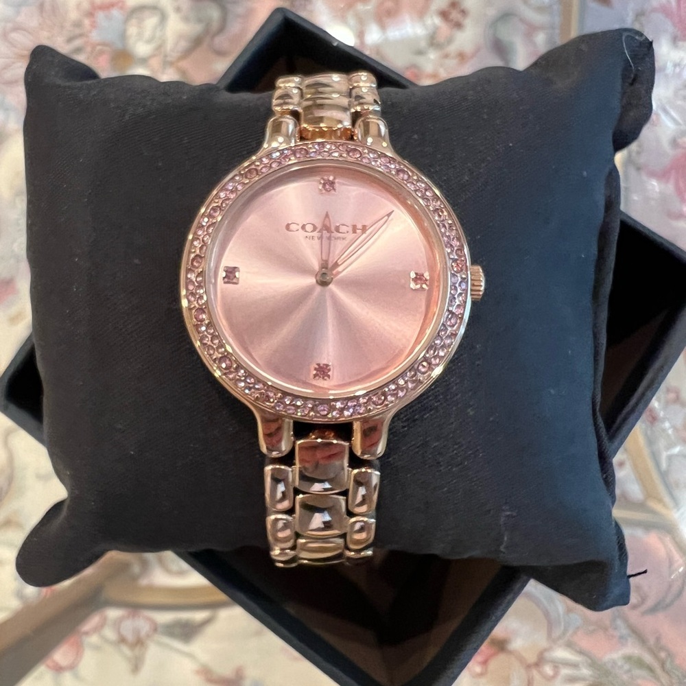 Coach Rose Gold Tone Watch (NWT)